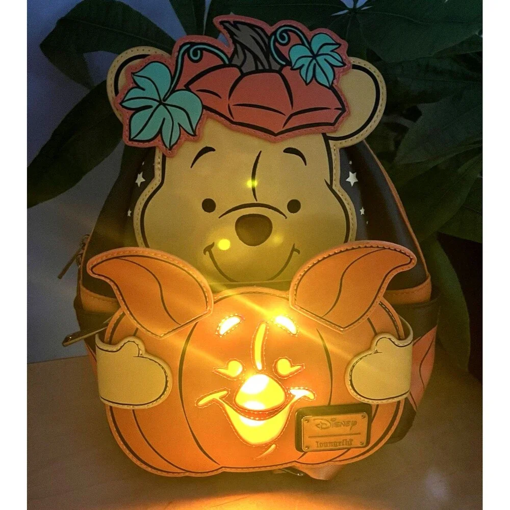 Loungefly Winnie the Pooh Glow-in-the-Dark Backpack NEW W Tags